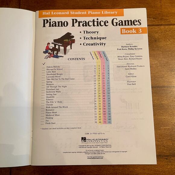 Hal Leonard 2 Different Music Books Piano Practice Groups Books 3 & 4 :00.1=C-25 - Picture 14 of 16